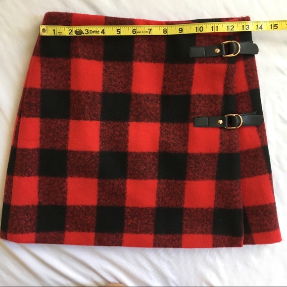 Forever 21 | Women Skirts | Red/Black/Plaid - Picture 11 of 15